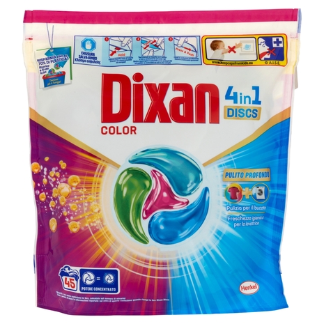 DIXAN Discs Color 45pz (742,5g)